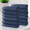 Rayon From Bamboo Cotton Blend Eco-Friendly Hypoallergenic Solid Bathroom Towel Set by Blue Nile Mills - 2 of 4