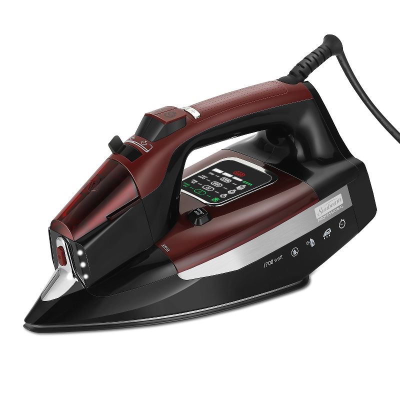 Sunbeam Professional 1700W Steam Iron with LED Screen and Bright, 1 of 8