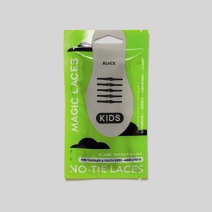 Magic Laces Kids' 14pc (1 pr shoes) No Tie Shoe Laces - 1 of 4