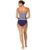 Women's Shibori Geo Twist Front Bandeaukini Swim Top - 4 of 4