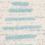 ivory/turquoise