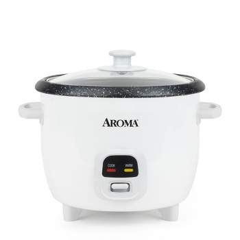 Aroma 48oz (Cooked) Rice & Grain Cooker Refurbished