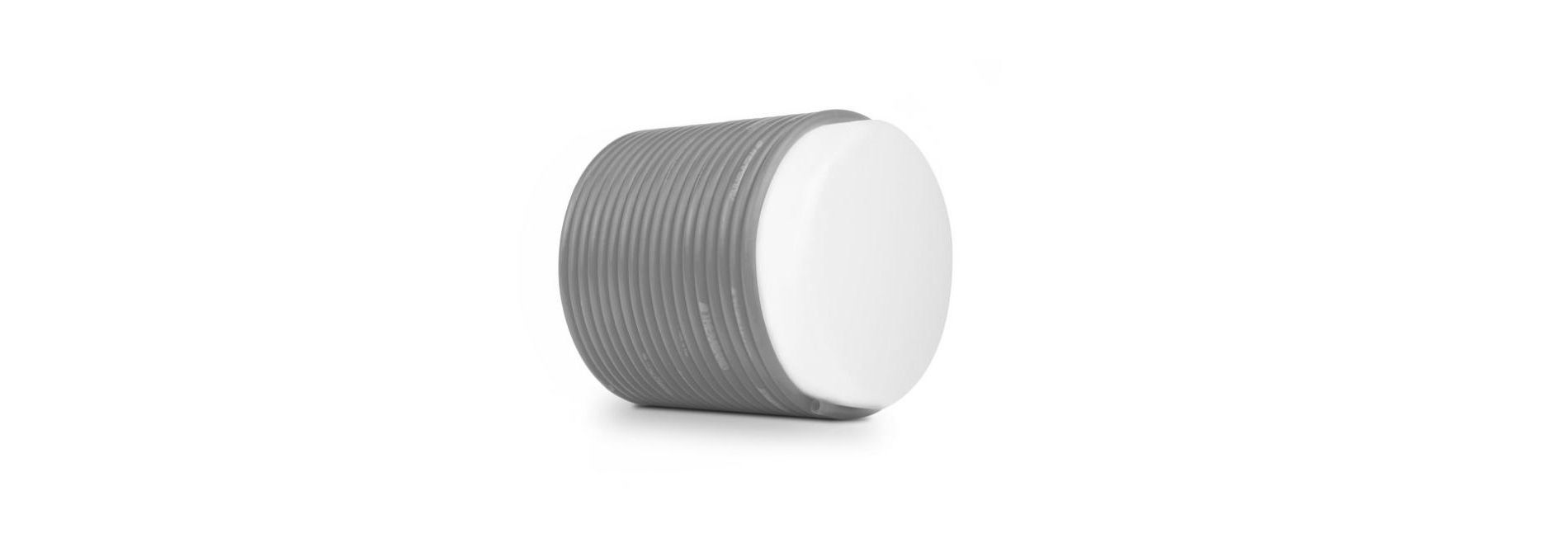 THEABAND Resistance Tubes, 100 FT, Silver, Super Heavy Thickness, 10.2 LBS Resistance, Level 7