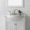 Gulches Brushed Nickel 2-Handle 4-Inch Centerset Bathroom Sink Faucet with Pop Up Drain and Water Supply Lines - 4 of 4