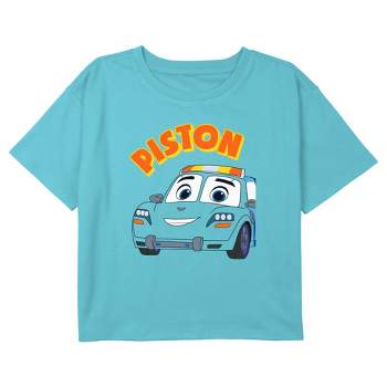 Girl's Firebuds Piston Porter Crop T-Shirt