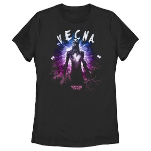 Women's Stranger Things Vecna The Upside Down Monster T-Shirt - 1 of 4