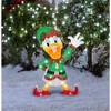 Gemmy 2.5-feet Donald Duck Freestanding Tinsel Yard Sculpture with LED Lights - 2 of 4