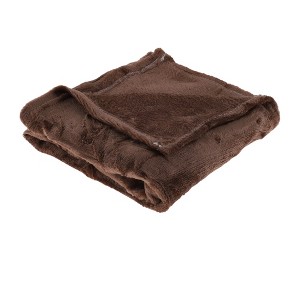 Unique Bargains Blanket Simple Coral Fleece 39"x28" - 1 of 4