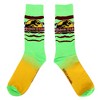 Jurassic Park Mixed Art Logos Men's 5-Pack Casual Crew Socks - 3 of 4