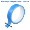 Unique Bargains Bike Wheel Tubeless Rim Tape 10m Length Blue - 3 of 4