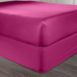 BrylaneHome BH Studio Microfiber Bedskirt - 1 of 3