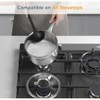 17PC Professional Stainless Steel Induction Cookware Set, Stainless Steel Ceramic Nonstick Pan Set, Impact-bonded Technology - 4 of 4