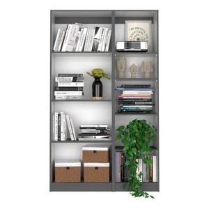 NicBex 9 Open Compartments File Cabinet,Office Cabinet with Spacious Tier-Shelving Design,Modern Storage Cabinet,Filing Cabinet for Home Office - 1 of 4