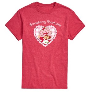 Men's - Strawberry Shortcake - Coquette Heart-Men's Short Sleeve Graphic T-Shirt Short Sleeve Graphic T-Shirt - 1 of 4