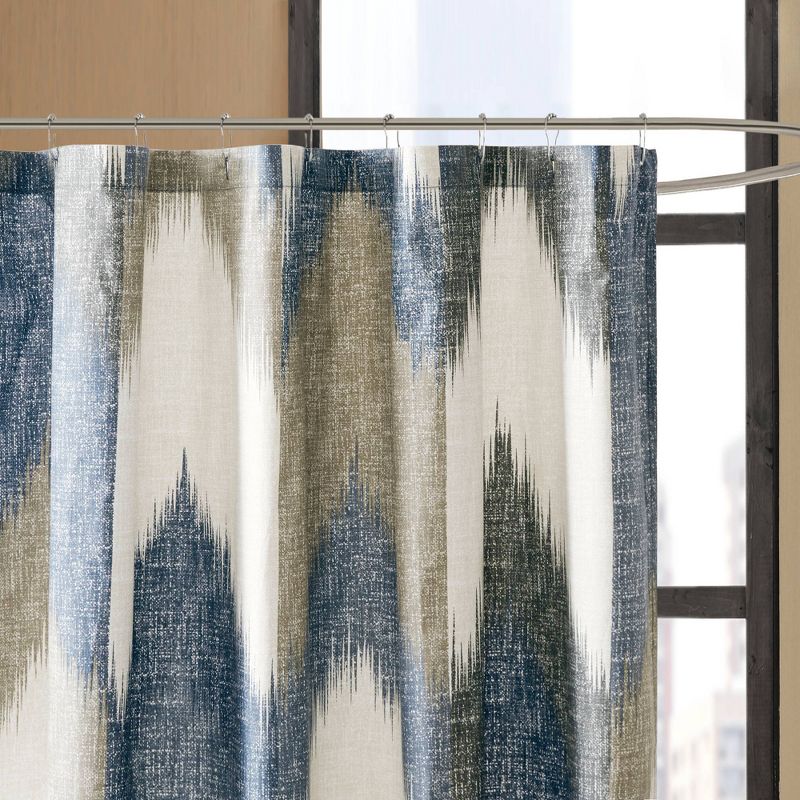 72"x72" Alpine Cotton Printed Shower Curtain, 2 of 9