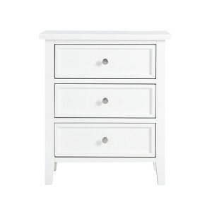 TiramisuBest 3-drawer Nightstand-Antique Green - 1 of 4