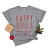 Simply Sage Market Women's Happy Holla Days Short Sleeve Garment Dyed Tee - 3 of 4