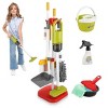 14Pcs Kids Cleaning Toy Set Toddler Housekeeping Pretend Play Kit with Vacuum Cleaner Broom Mop Organization Stand for Boys Girls Aged 3 4 5 - 4 of 4