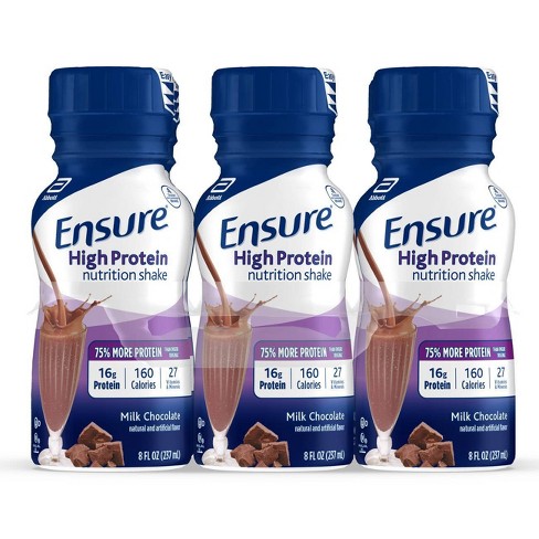 Ensure High Protein Shake - Milk Chocolate - 6ct/48 Fl Oz : Target