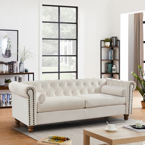 Target cheap tufted sofa