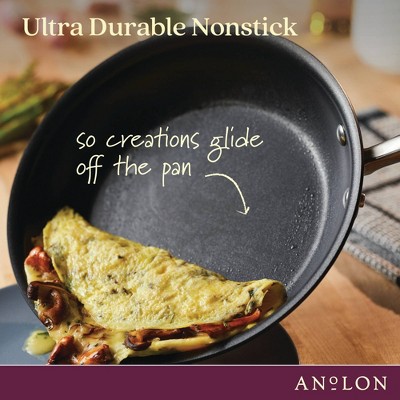 Onyx Aluminum Nonstick Frying Pan Set with Ceramic Coating, 2-Piece
