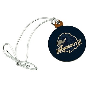 Monmouth University Official Hawks Logo Mini Small Tiny Wood Christmas Tree Holiday Ornament - 1 of 4