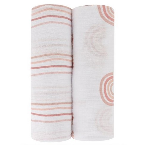 Aden + Anais Essentials Silky Soft Swaddle Blanket - 2pk : Target