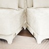 Christopher Knight Home Zona 105.9" Chenille Upholstered 3 Seat Sectional Sofa with Three Ottomans - 4 of 4