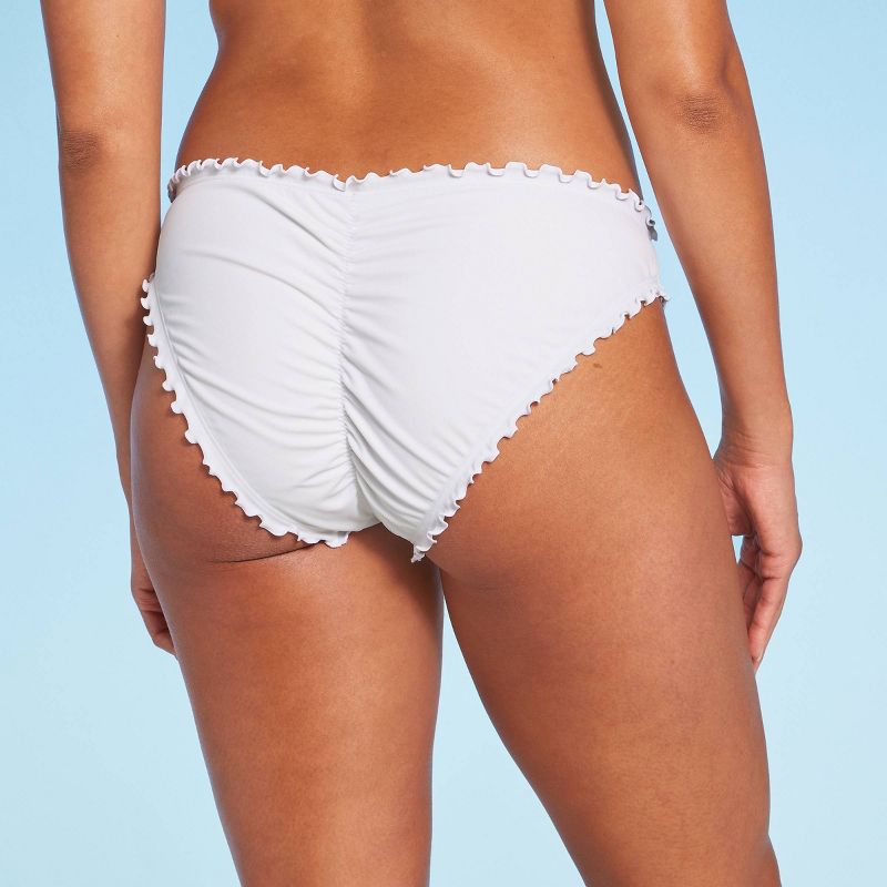 Women's Ruffle Cheeky Bikini Bottom - Shade & Shore™, 6 of 13