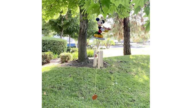 Disney 20&#34; Mickey Mouse Metal/Resin Wind Chime, 2 of 7, play video
