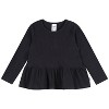 Gerber Baby and Toddler Girls' 3-Pack Long Sleeve Shirts - 4 of 4