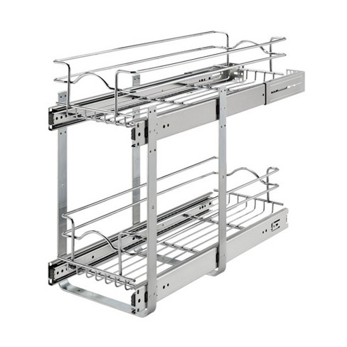 Wire Basket Pull Out Shelf Storage, Cabinet Organizers Pull Out Shelves