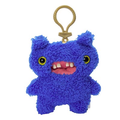 Fuggler Plush Clip-On Keyring Screech, Blue