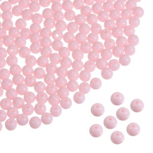 Unique Bargains Loose Craft DIY Earring Necklace Making Acrylic Round Beads 4200 Pcs - 1 of 4