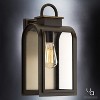 Urban Ambiance Luxury Art Deco Deco Outdoor Wall Light,  16"H x 8"W,  Oil Rubbed Bronze Finish, UHP1101 - 3 of 4