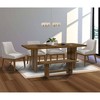 Set of 2 Frank Upholstered Dining Chair Gray - Ink+Ivy - 3 of 4