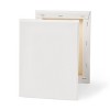 7x7 Stretched Canvas White - Mondo Llama™ : Target