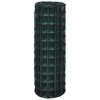 vidaXL Euro Fence Steel 82ftx2.6ft Green - 3 of 4