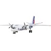 Antonov An-26 Commercial Aircraft "Cubana de Aviacion" White with Red and Blue Tail 1/400 Diecast Model Airplane by GeminiJets - 3 of 3