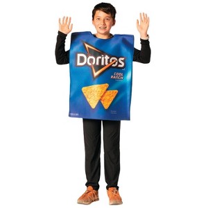 Imposta Costumes Kids' Doritos Cool Ranch Bag Costume Bodysuit L Blue - 1 of 1