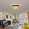 Bella Depot Crystal Chandelier Black luxury modern style crystal lights, large ceiling chandeliers, dining room, living room,bedroom - 3 of 4