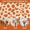 Interactive Cat Scratching Post with Cute Crab/Fish/Shell Design, Durable Cat Toy for Indoor Cats and Kittens, Soft Plush Surface with Sturdy Base - 3 of 4