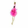 Cody Foster 8.0 Inch Heraldry Flamingo Bird Queen Tree Ornaments - 4 of 4
