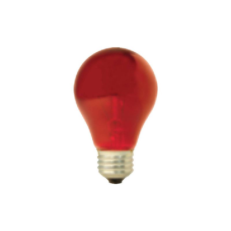 GE 25W Incandescent Party Light Red, 3 of 5