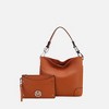 MKF Collection Viviana Vegan Leather Hobo Bag with Matching Wristlet by Mia K - 2 of 4