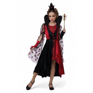 California Costumes Queen of the Dark Hearts Child Costume - 1 of 4