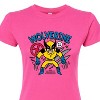 Women's - Marvel - Wolverine Doodles Fitted Graphic T-Shirt - 2 of 3