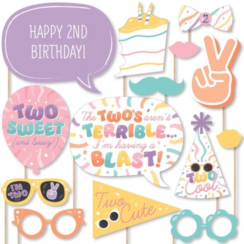 Bubble Birthday Decorations, Girl 2nd Birthday Party Bundle, Birthday Set,  Toddler Birthday Decor, Pastel Birthday Party, 3rd Birthday Decor 