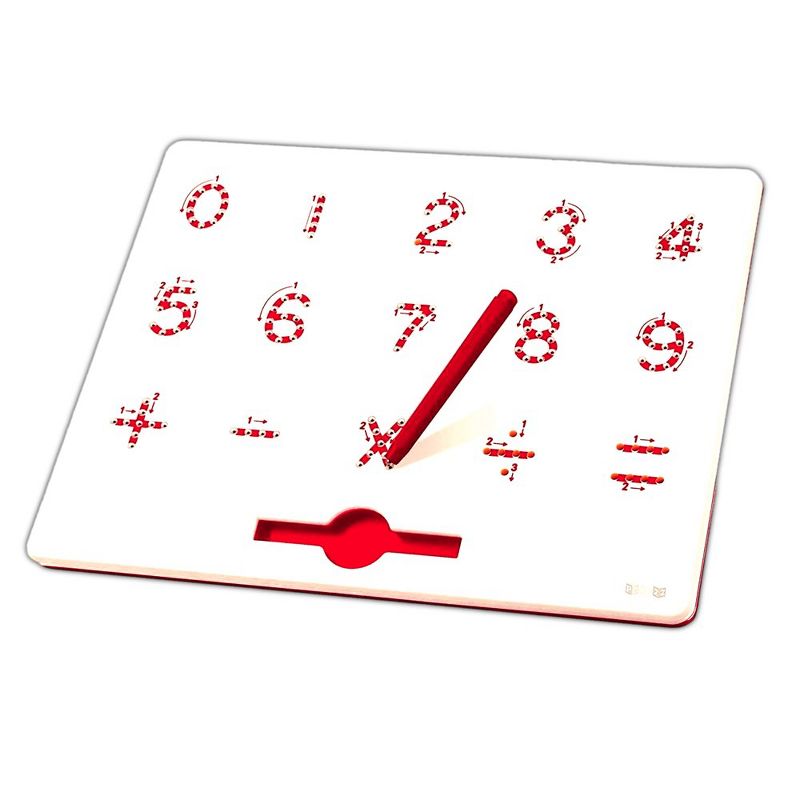 Magnetic 0-9 Doodle Board for Numbers Learning with 133 Slots Erasable Includes a Pen - STEM Educational Numbers Learning - Play22Usa, 1 of 8