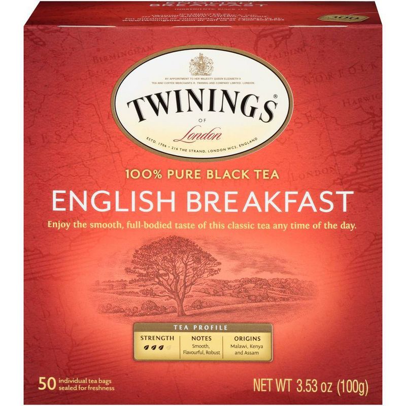 Twinings Classics Naturally English Breakfast Tea - 50ct, 6 of 7